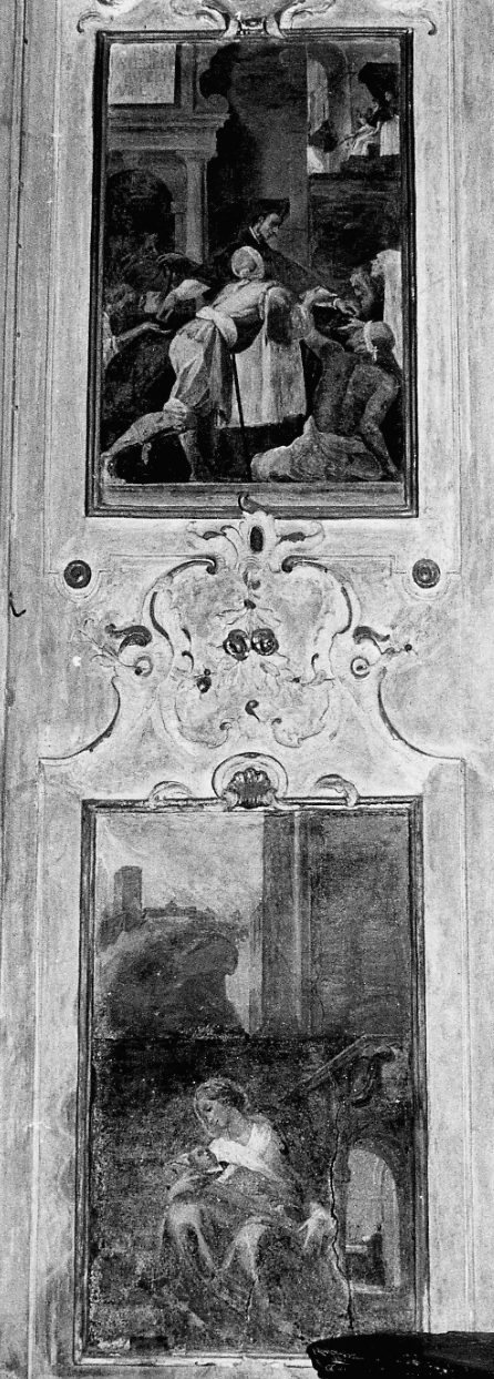 nascita di San Carlo Borromeo (dipinto, elemento d'insieme) di Mazzucchelli Pier Francesco detto Morazzone (primo quarto sec. XVII)