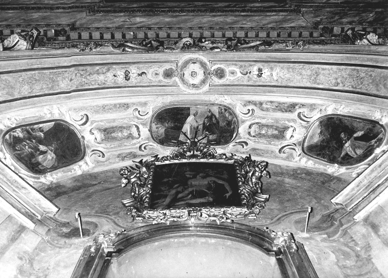 San Rocco colpito dalla peste (dipinto, elemento d'insieme) di Mazzucchelli Pier Francesco detto Morazzone (primo quarto sec. XVII)