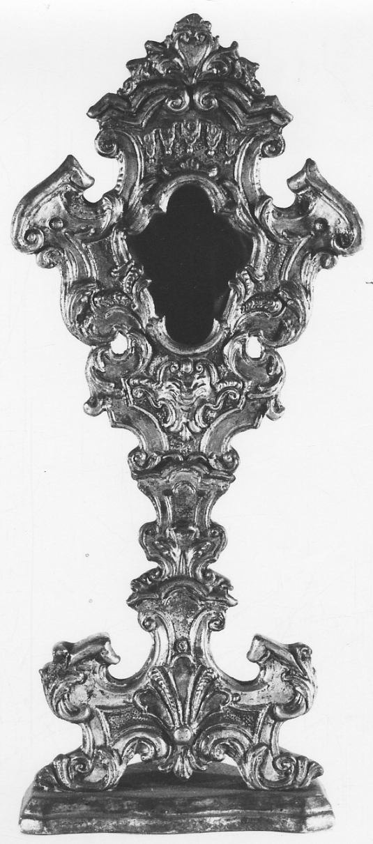 reliquiario - a ostensorio, opera isolata - bottega novarese (metà sec. XVIII)