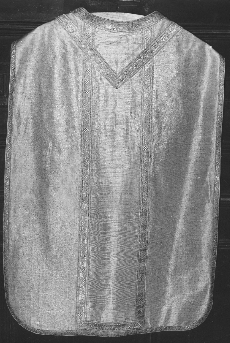 paramento liturgico, insieme - manifattura italiana (seconda metà sec. XIX)