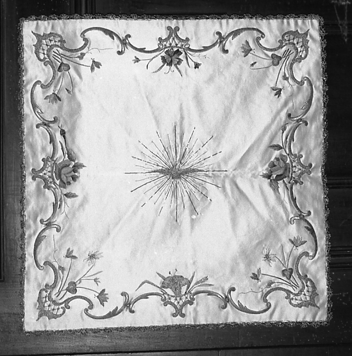 velo di calice, opera isolata - manifattura novarese (inizio sec. XX)