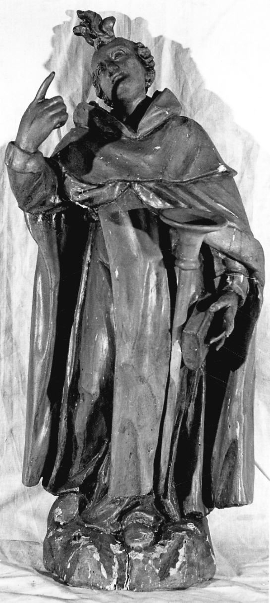 San Vincenzo Ferrer (statua, opera isolata) - bottega novarese (prima metà sec. XVIII)