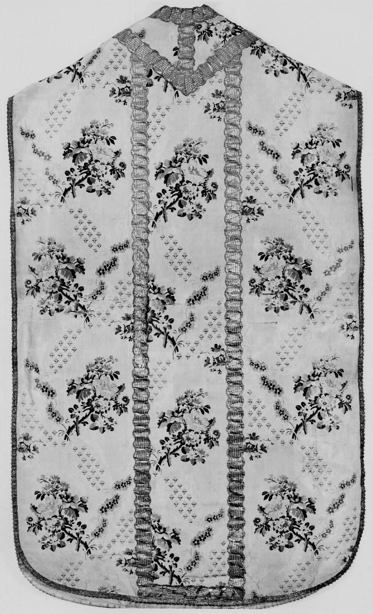 paramento liturgico, insieme - manifattura italiana (seconda metà sec. XVIII)