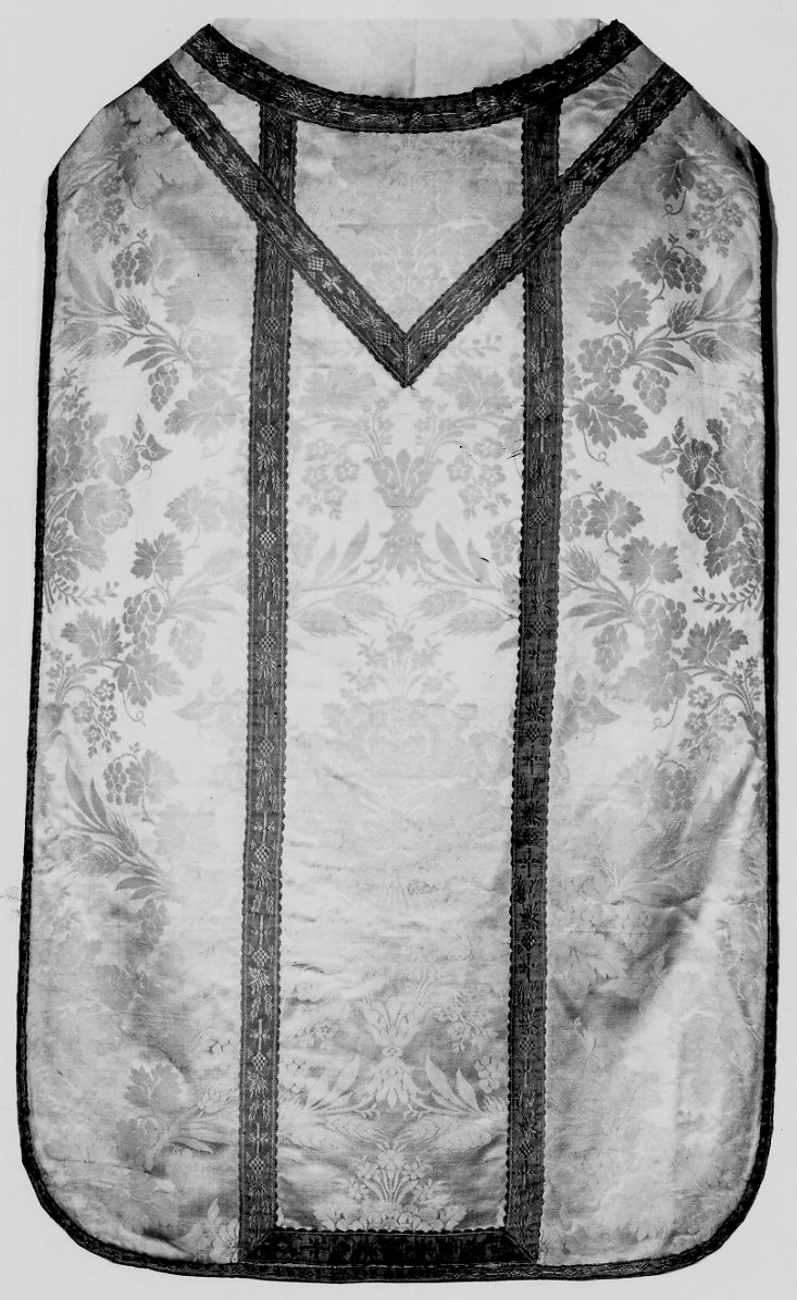 paramento liturgico, insieme - manifattura lombardo-piemontese (metà sec. XIX)