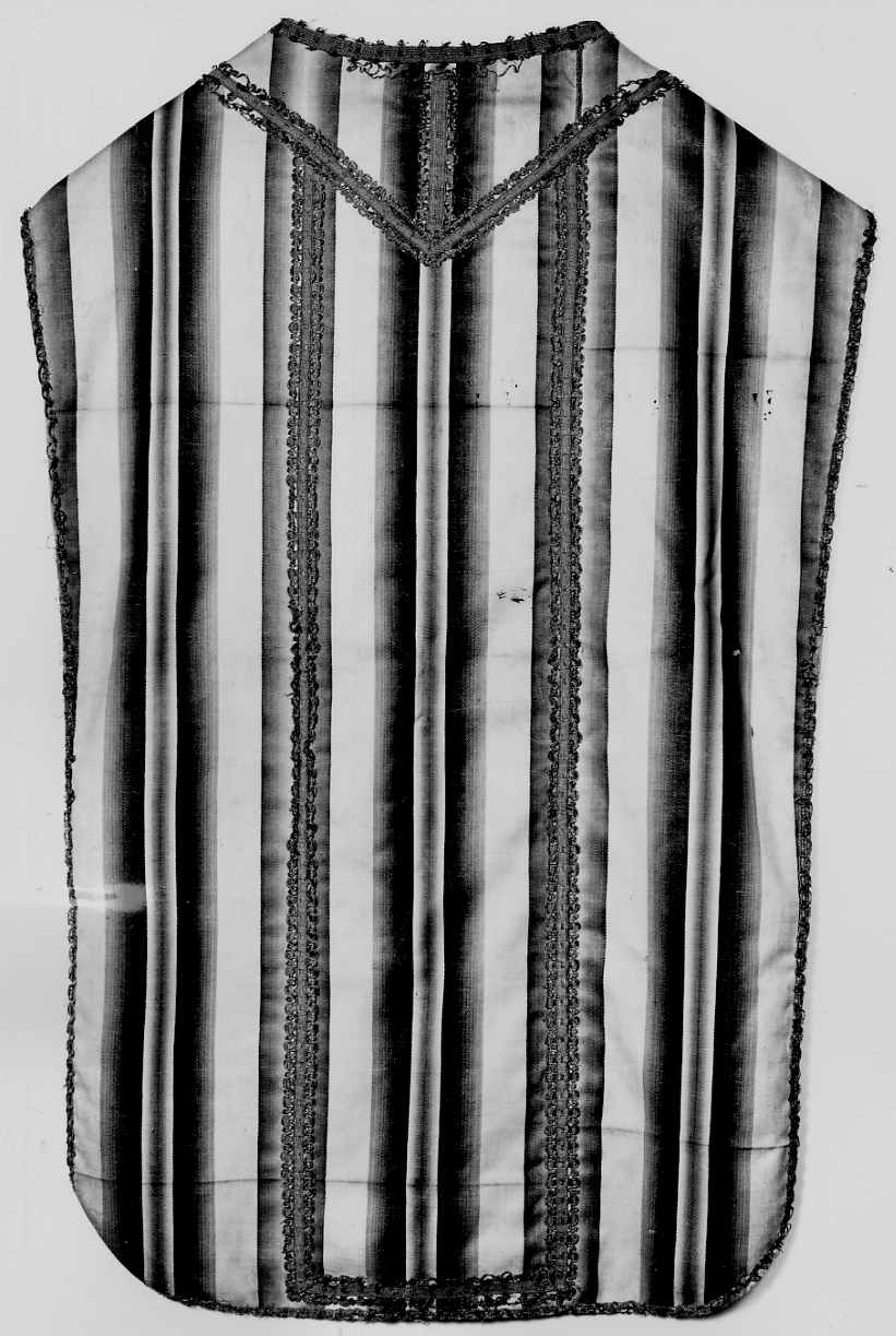 paramento liturgico, insieme - manifattura lombardo-piemontese (metà sec. XIX)