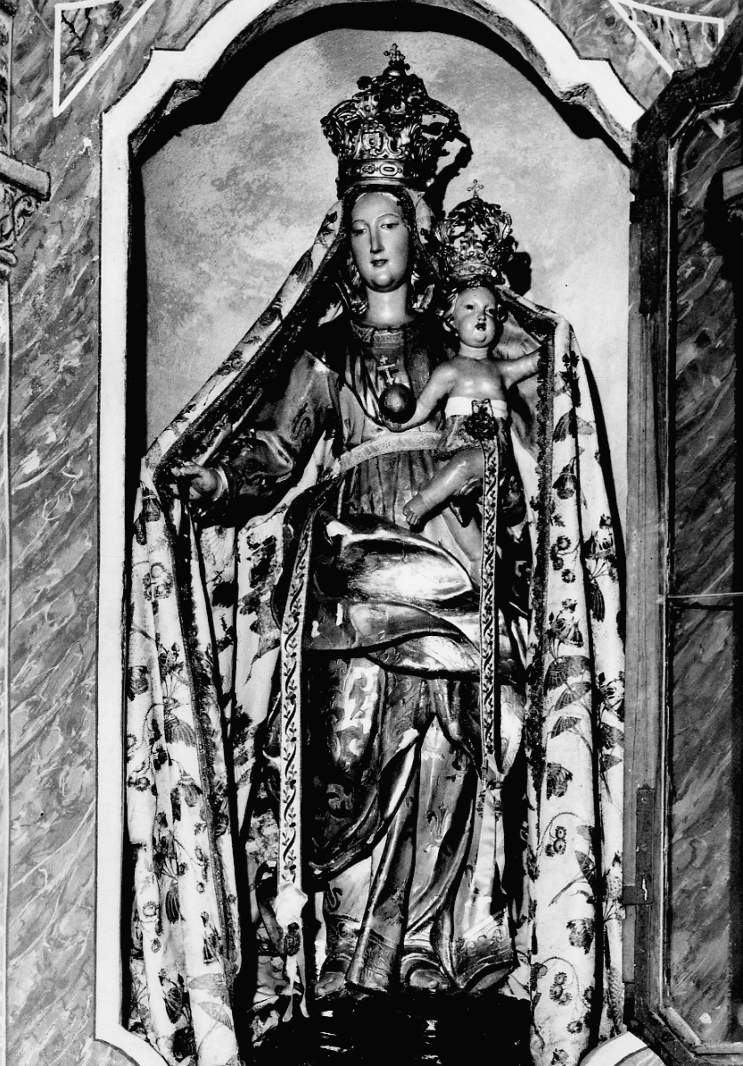 mantello di statua, opera isolata - manifattura italiana (metà sec. XVIII)