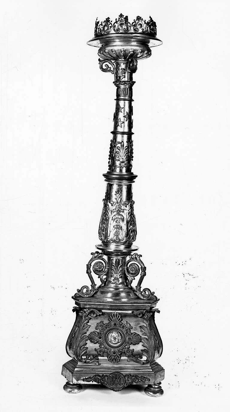 servizio d'altare, insieme - bottega novarese (seconda metà sec. XIX)