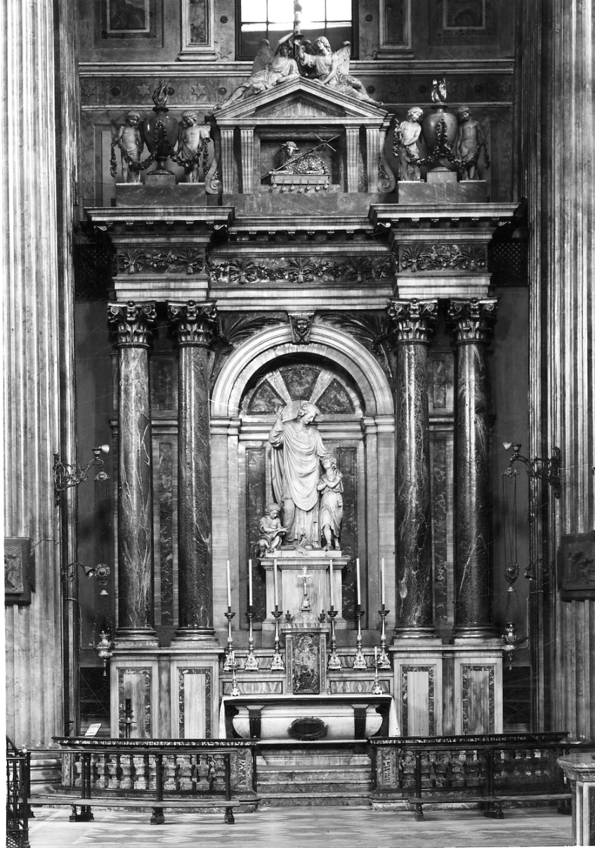 altare, insieme di Zanoia Giuseppe, Rusca Grazioso (fine sec. XVIII)