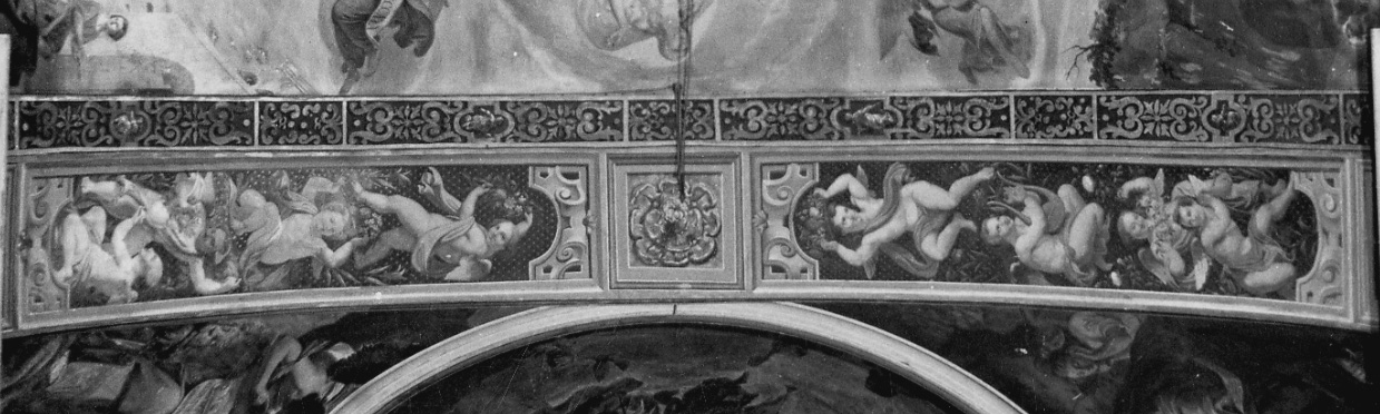 angioletti (dipinto, elemento d'insieme) di Gherardini Melchiorre detto Ceranino, Narducci Pietreo (terzo quarto, prima metà sec. XVII, sec. XIX)