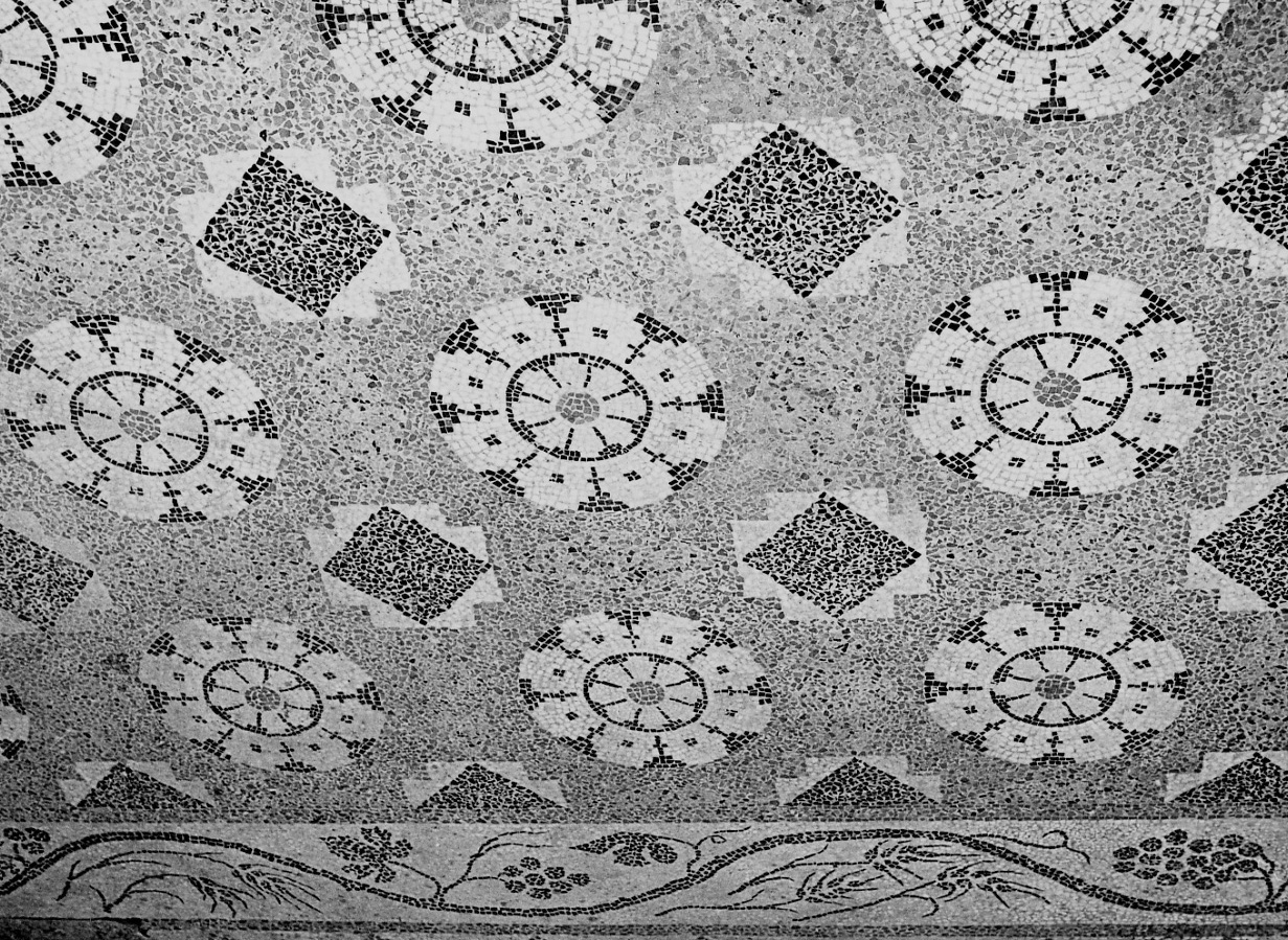 decorazione musiva, opera isolata - bottega novarese (metà sec. XIX)