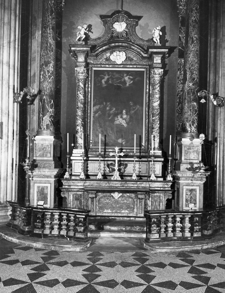 altare, insieme - bottega novarese (secondo quarto sec. XIX)