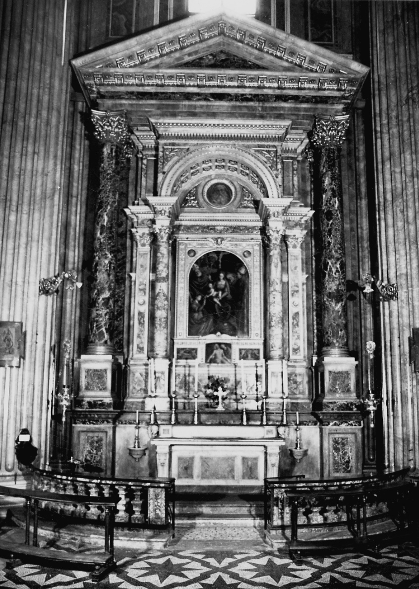 mostra d'altare, opera isolata di Fasso Giuseppe (fine sec. XIX)