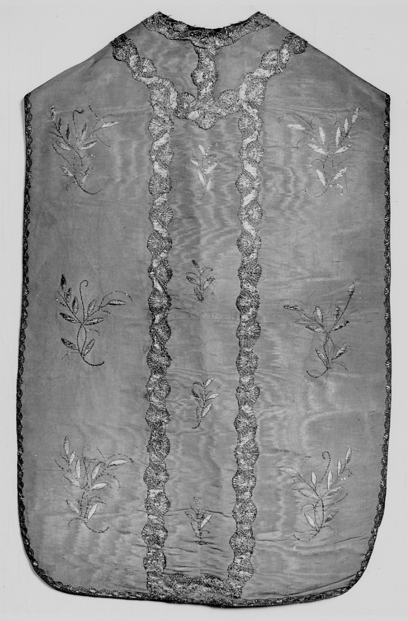 paramento liturgico, insieme - manifattura lombardo-piemontese (prima metà sec. XVIII)