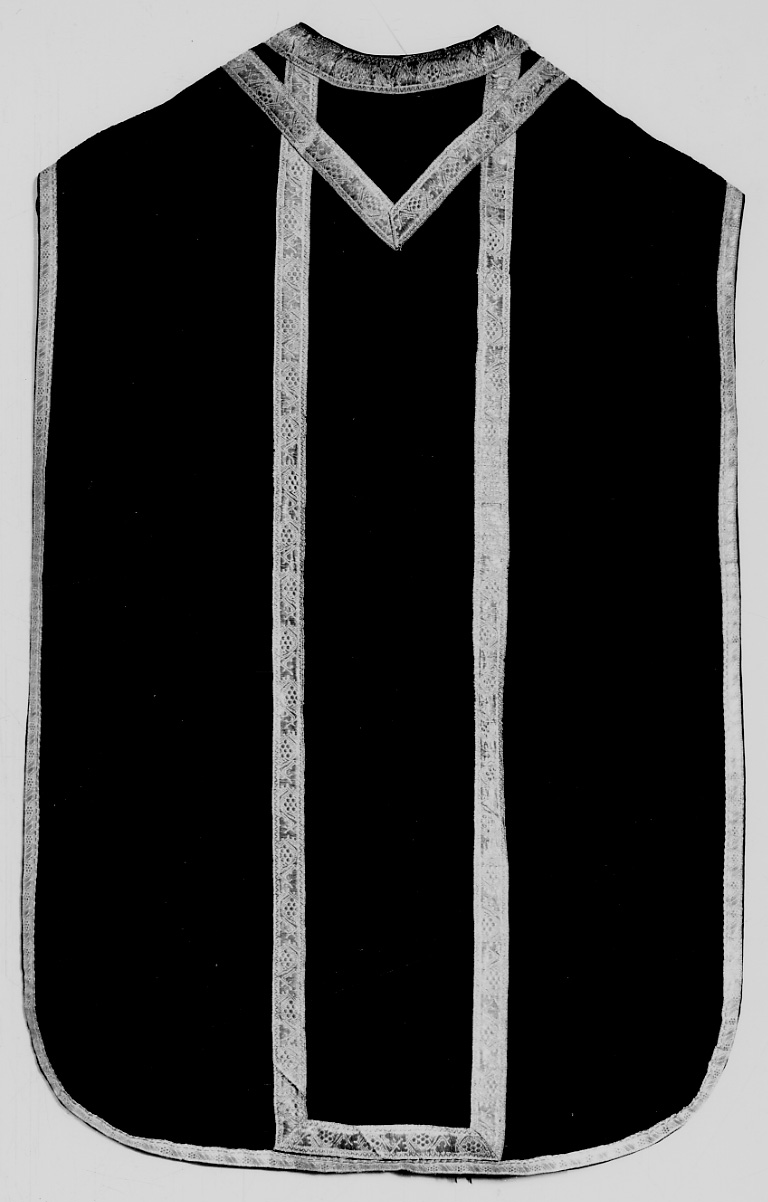 paramento liturgico, insieme - manifattura lombardo-piemontese (sec. XIX)