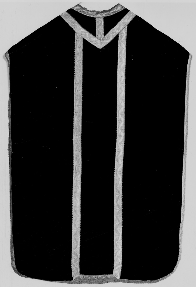 paramento liturgico, insieme - manifattura lombardo-piemontese (metà sec. XIX)