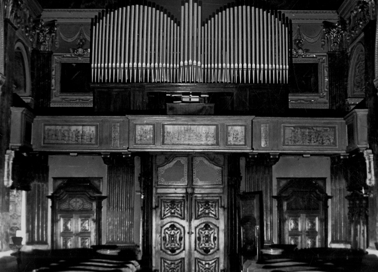 tribuna d'organo, opera isolata di Bianchi Giovanni, De Giorgi Giuseppe (inizio sec. XX)