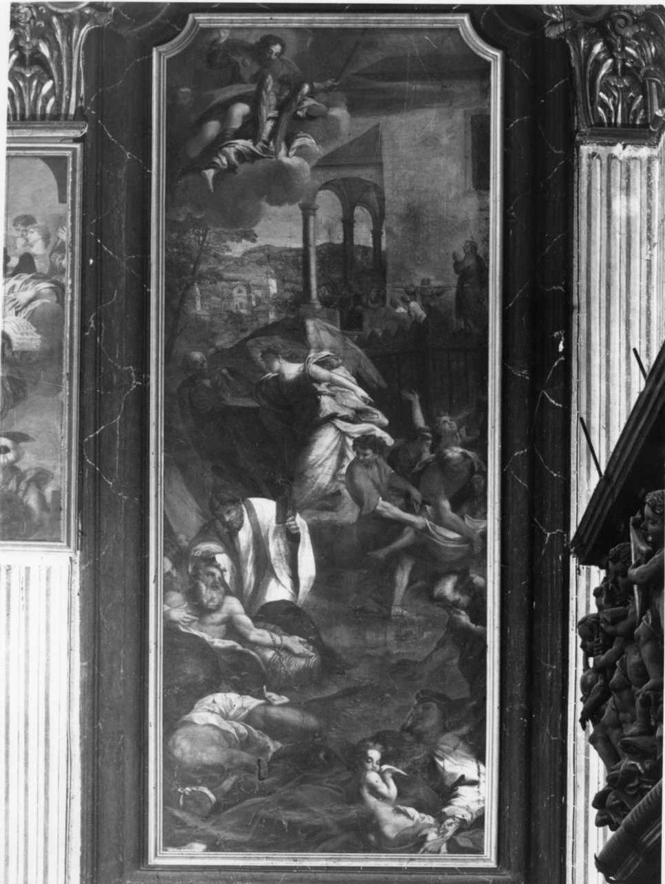 angeli (dipinto, opera isolata) di Zanatta Giuseppe (fine sec. XVII)