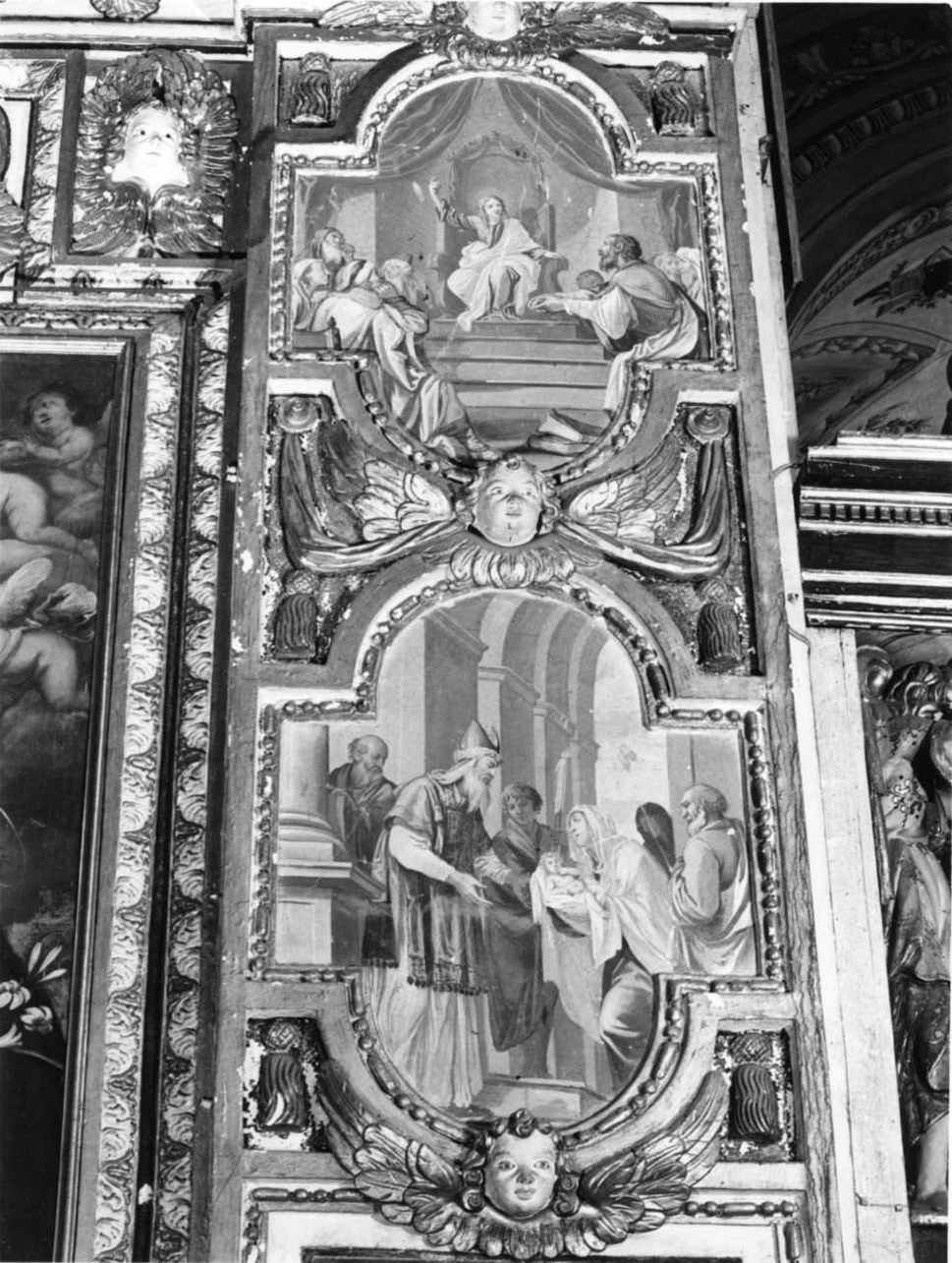 presentazione di Gesù al tempio (dipinto, elemento d'insieme) di Gianoli Pier Francesco (attribuito) (seconda metà sec. XVII)