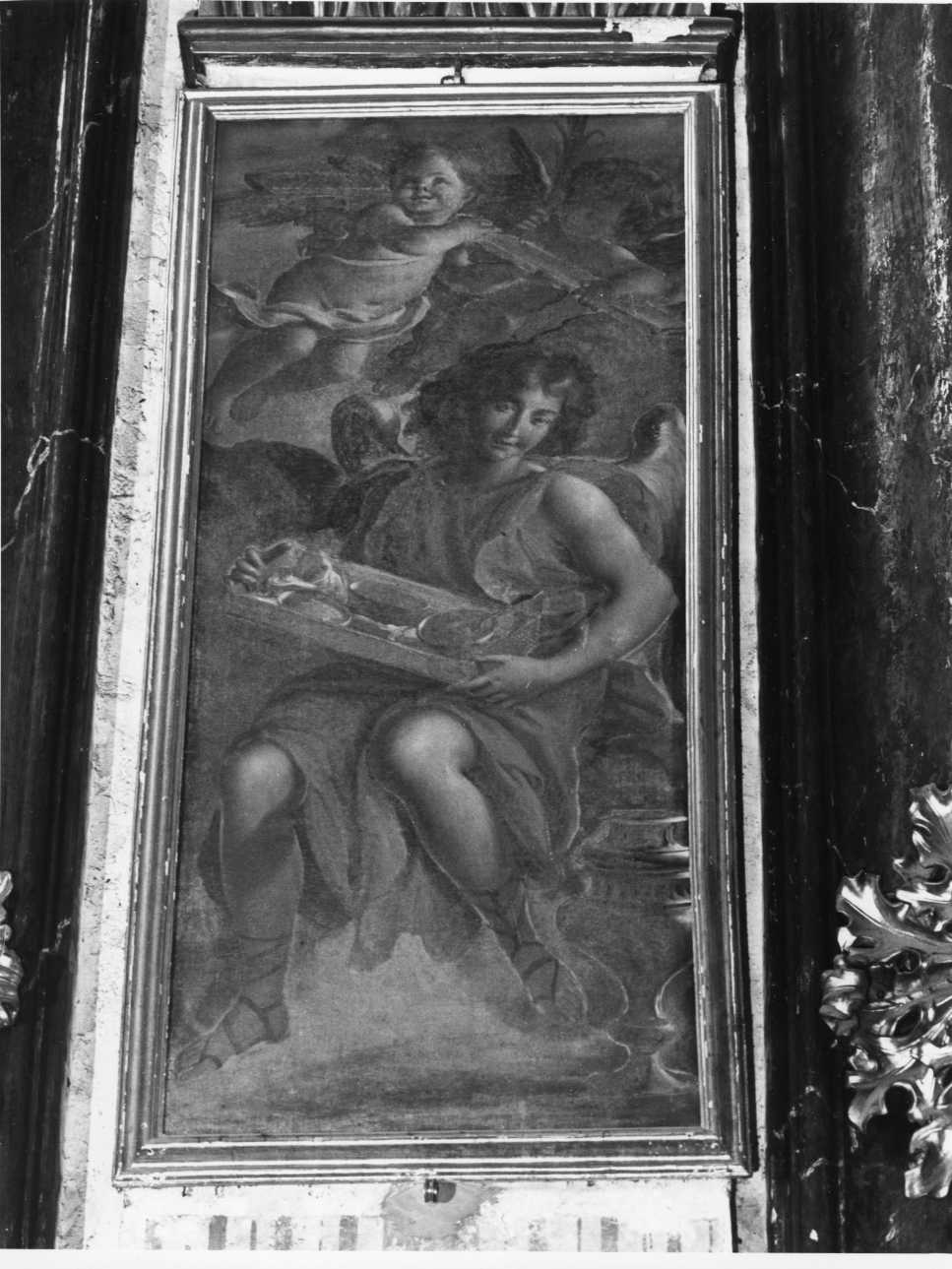 allegoria della sanità (dipinto, opera isolata) - bottega novarese (ultimo quarto sec. XVII)