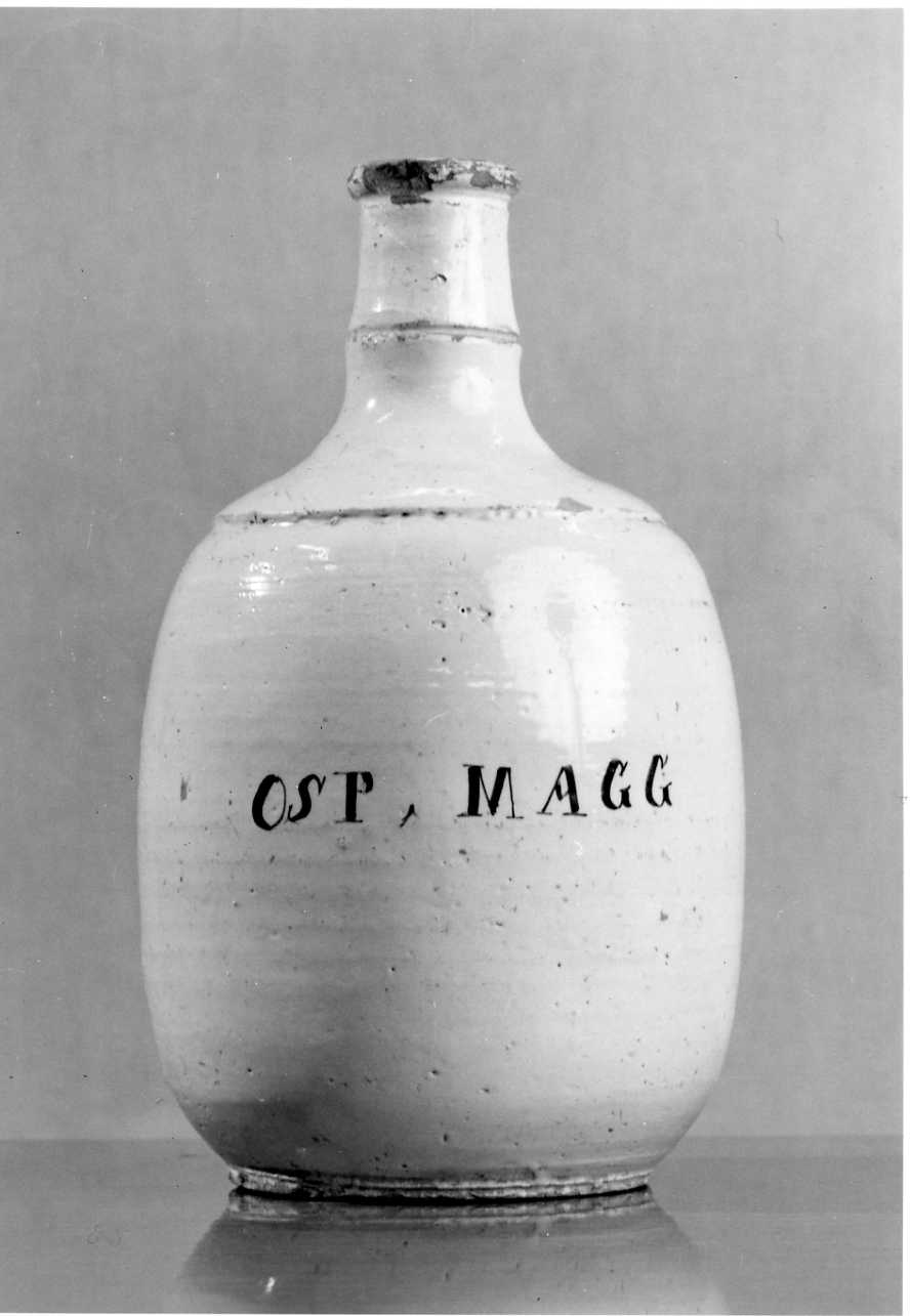 bottiglia, serie - bottega lombarda (seconda metà sec. XVIII)