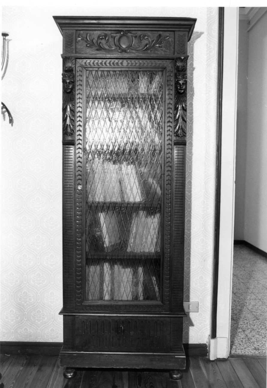 libreria, opera isolata - bottega novarese (prima metà sec. XX)