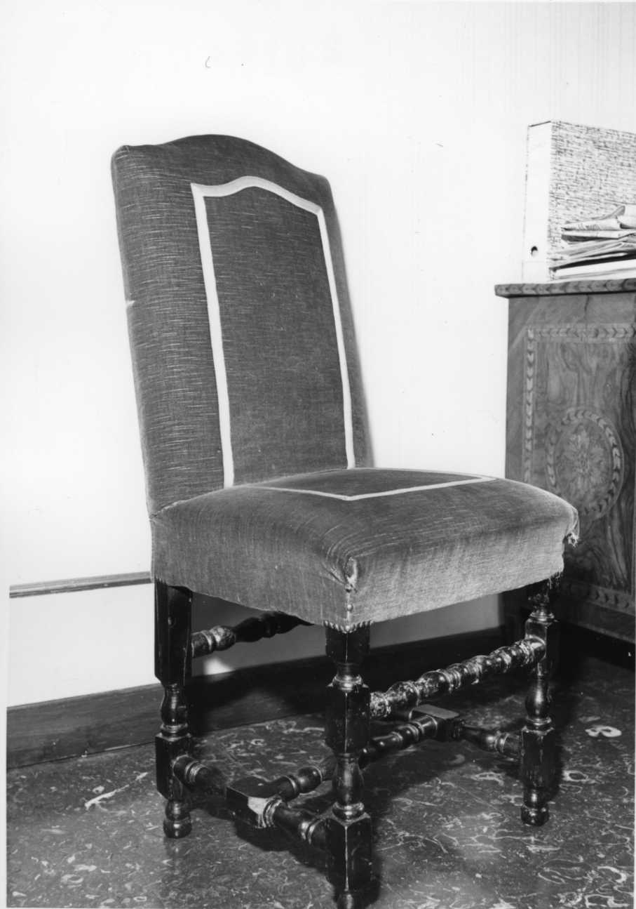 poltrona, serie - bottega lombarda (prima metà sec. XVIII)