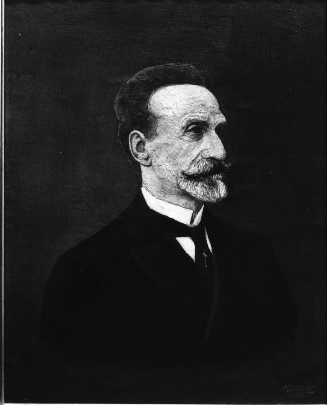 ritratto di Luigi Giulietti (dipinto, opera isolata) di Cassone Alfredo (secondo quarto sec. XX)