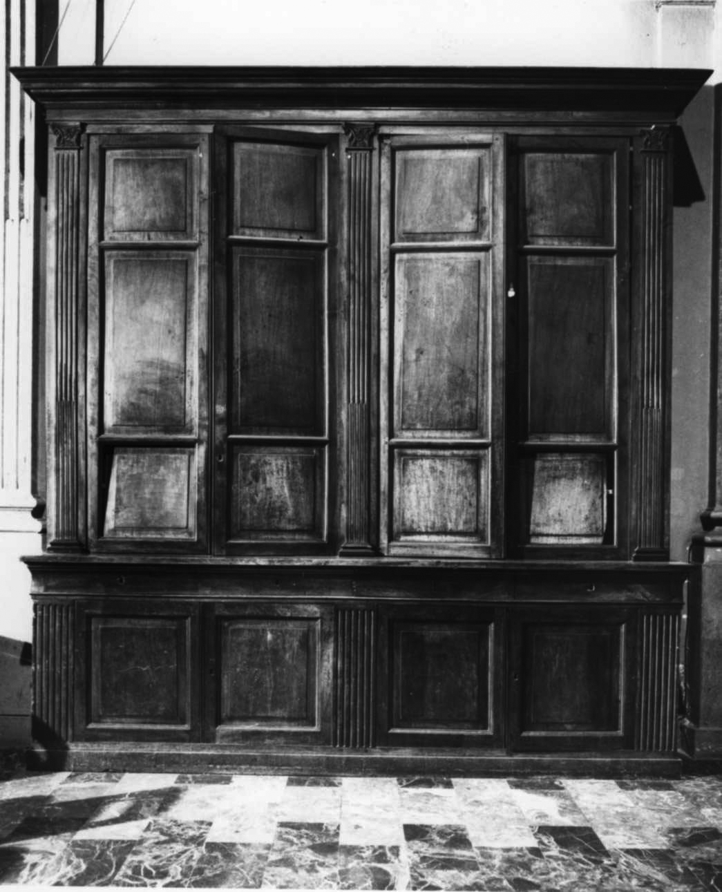 libreria, opera isolata - bottega novarese (primo quarto sec. XX)