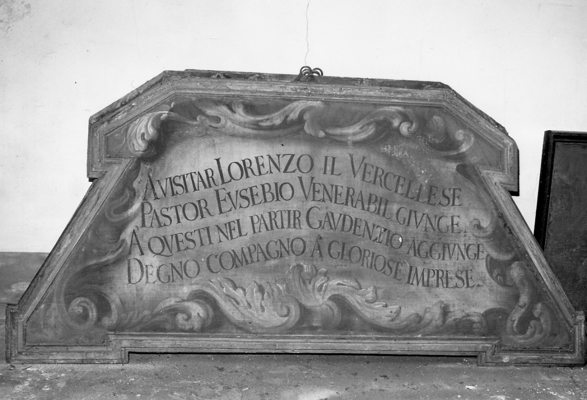 cartiglio, opera isolata - ambito novarese (ultimo quarto sec. XVII)