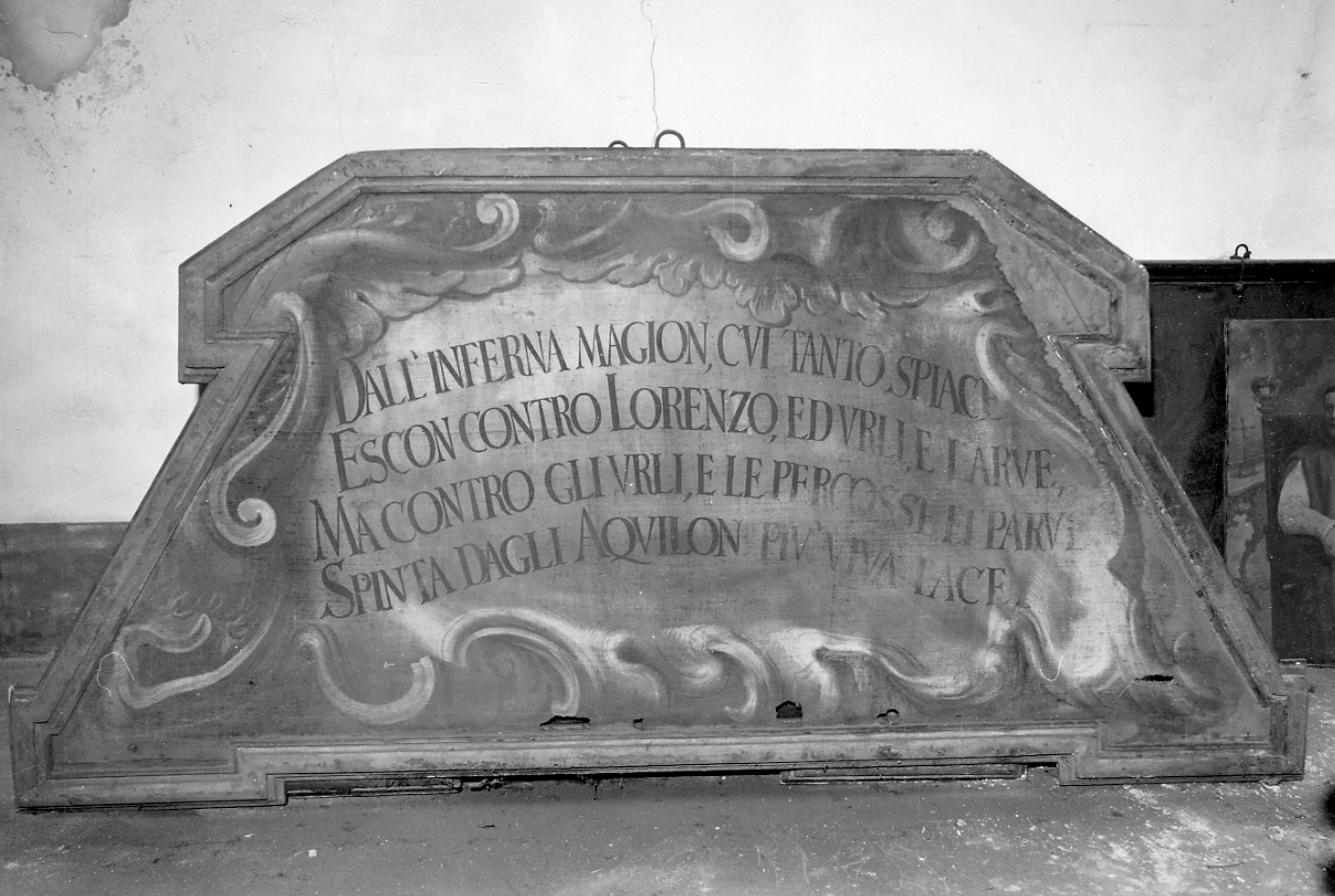 cartiglio, opera isolata - ambito novarese (ultimo quarto sec. XVII)