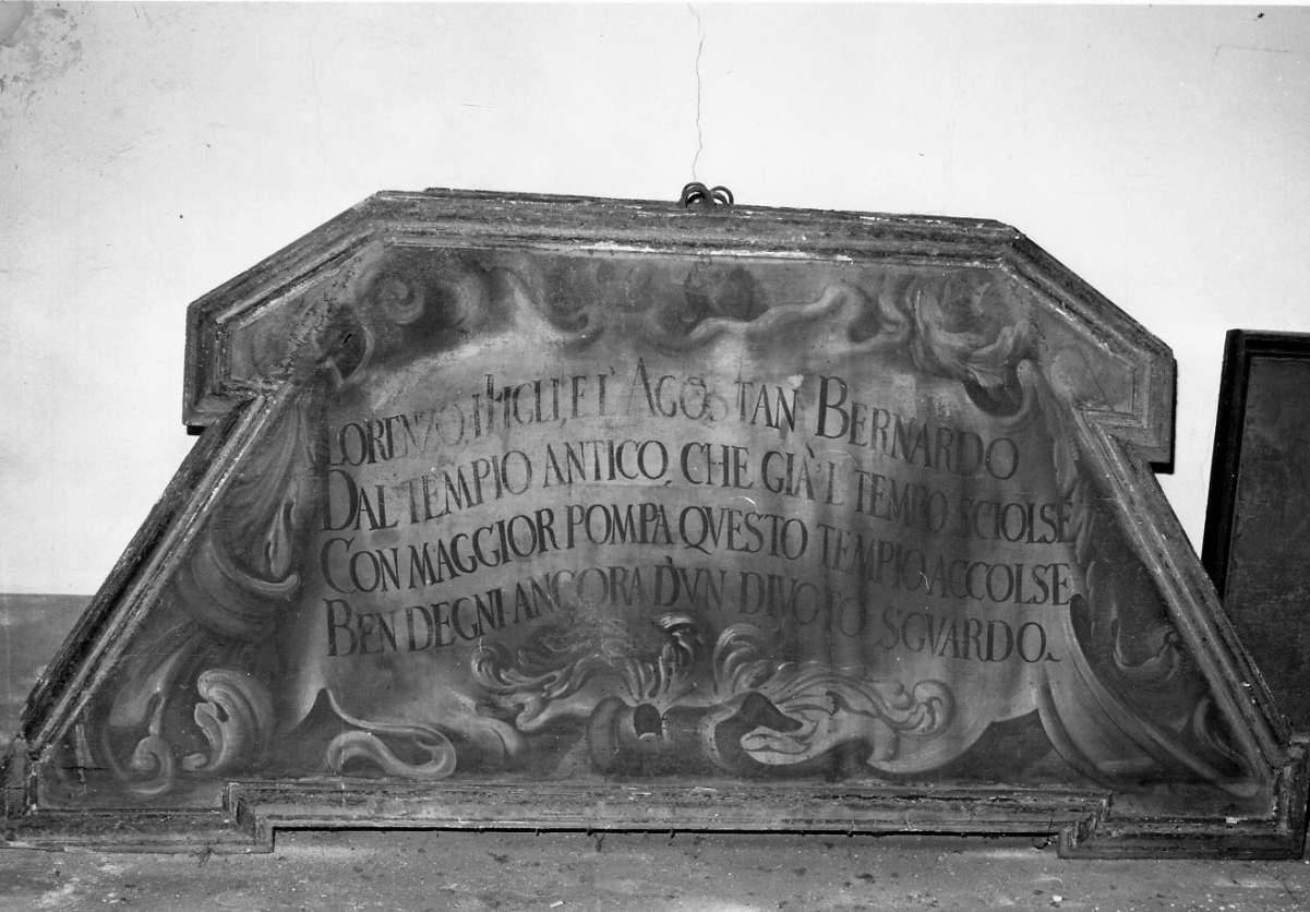 cartiglio, opera isolata - ambito novarese (ultimo quarto sec. XVII)