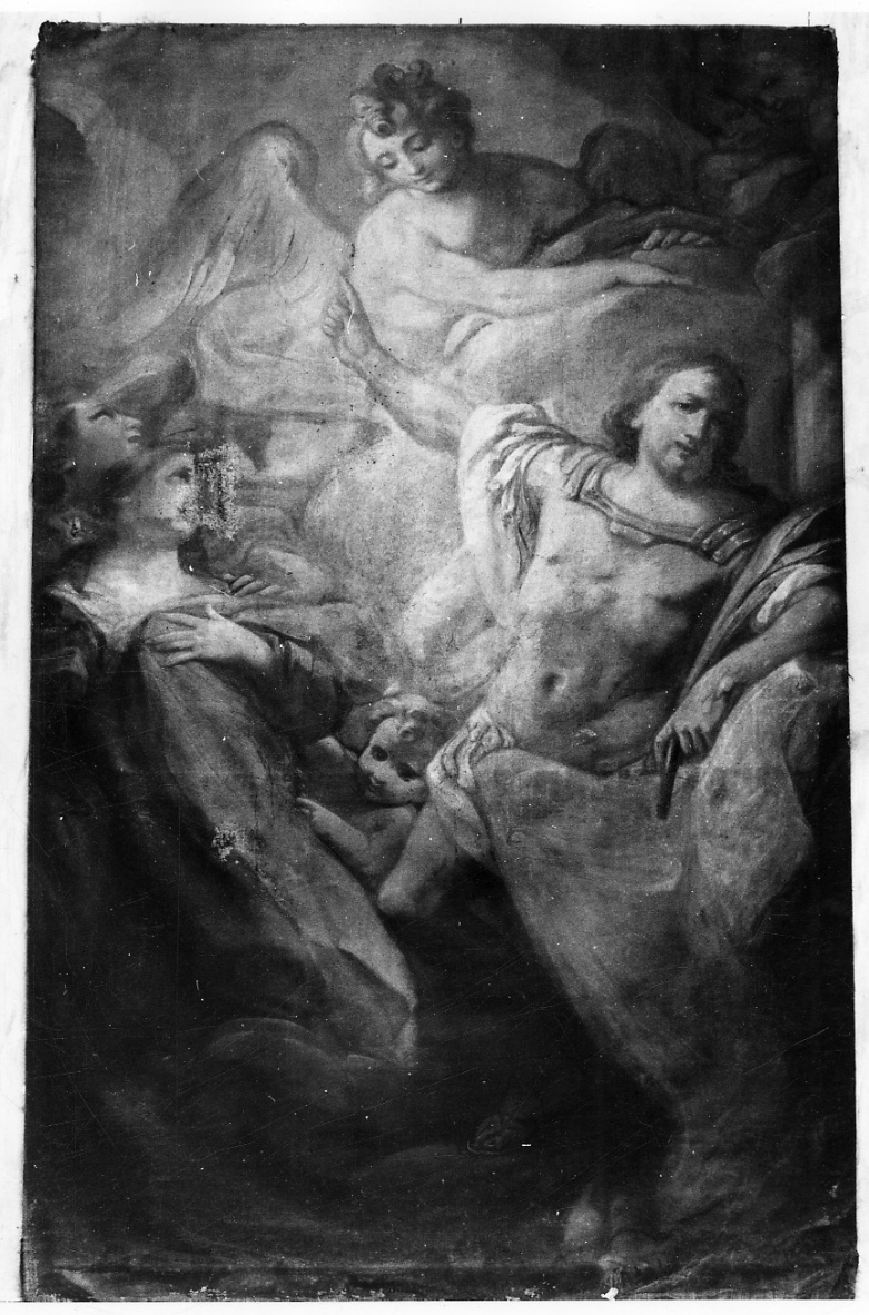 Santo martire (dipinto, opera isolata) - ambito lombardo (metà sec. XVII)