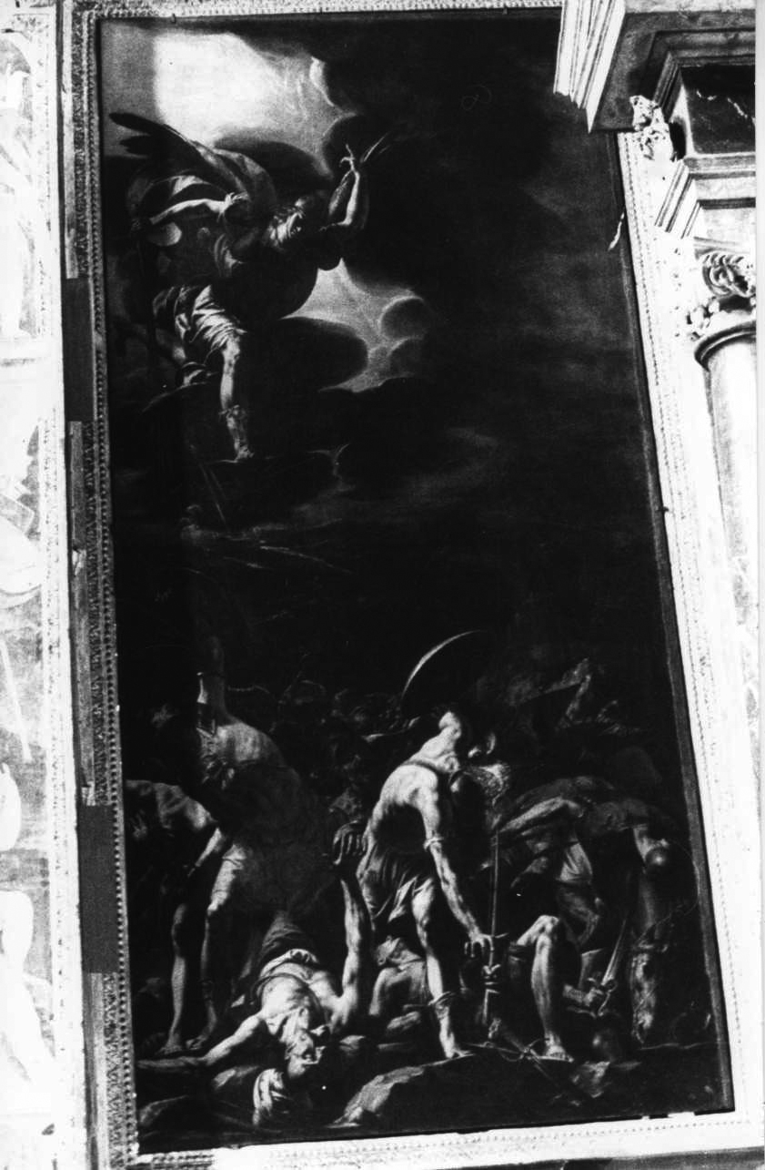 sconfitta di Sennacherib (dipinto, opera isolata) di D'Enrico Antonio di Giovanni detto Tanzio da Varallo (secondo quarto sec. XVII)