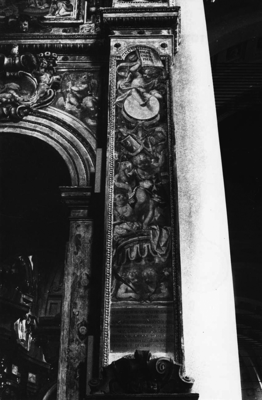 angeli (decorazione pittorica, elemento d'insieme) di Landriani Paolo Camillo detto Duchino (seconda metà sec. XVI)