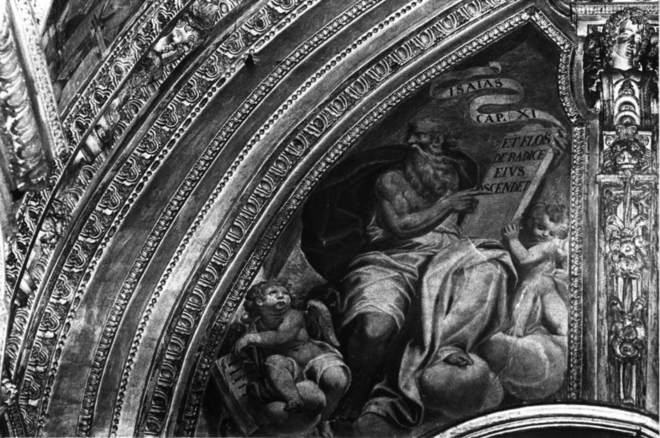 Isaia (decorazione pittorica, elemento d'insieme) di Landriani Paolo Camillo detto Duchino (seconda metà sec. XVI)