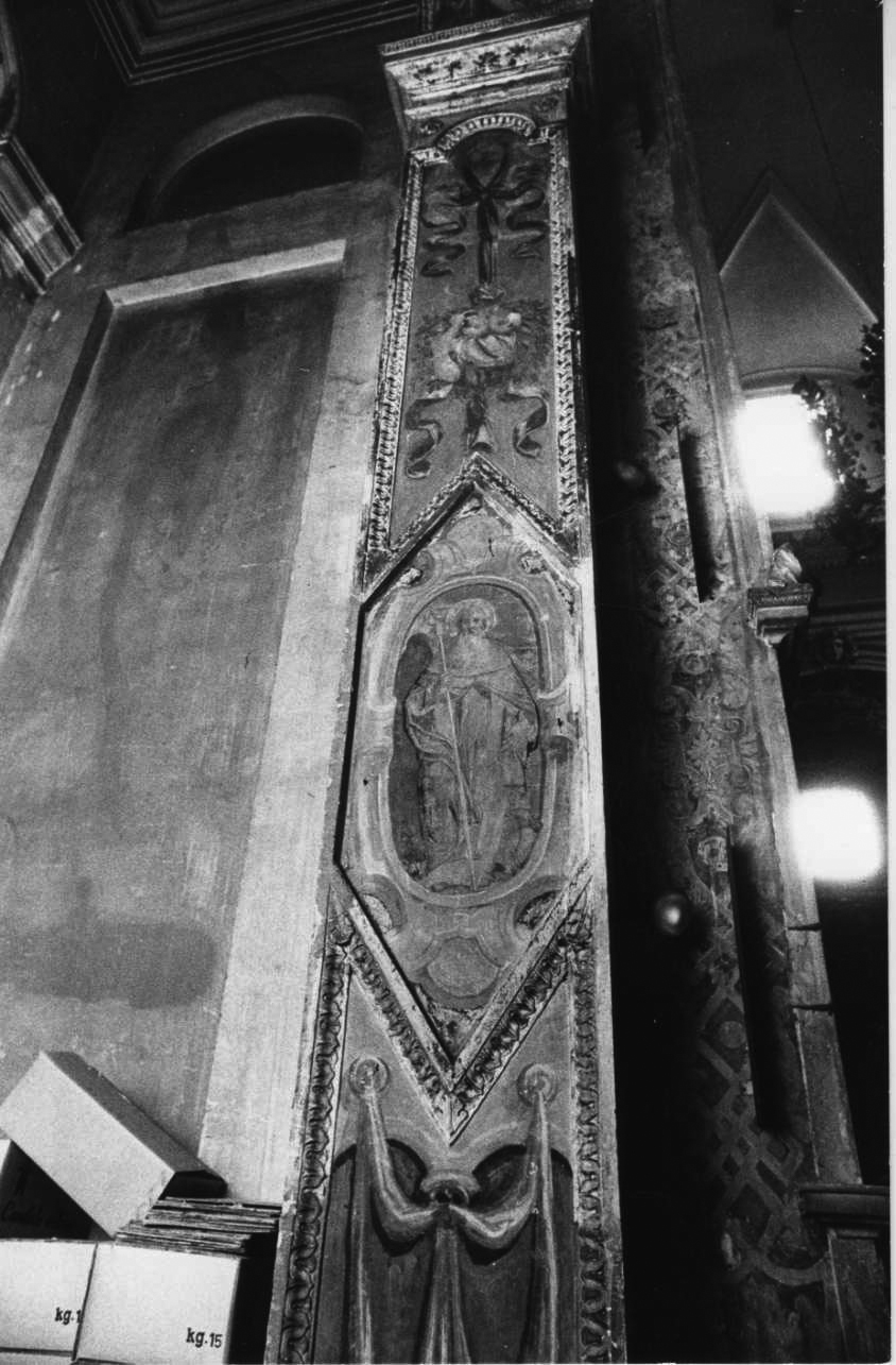 Sant'Adalgiso (decorazione pittorica, elemento d'insieme) di Landriani Paolo Camillo detto Duchino (seconda metà sec. XVI)