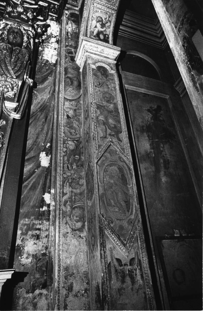 Santo (decorazione pittorica, elemento d'insieme) di Landriani Paolo Camillo detto Duchino (seconda metà sec. XVI)