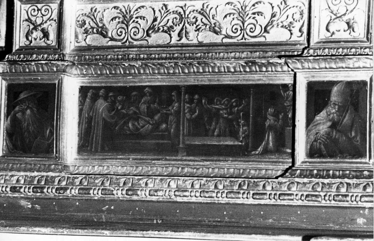Dottori della chiesa (dipinto, elemento d'insieme) di Ferrari Gaudenzio (primo quarto sec. XVI)