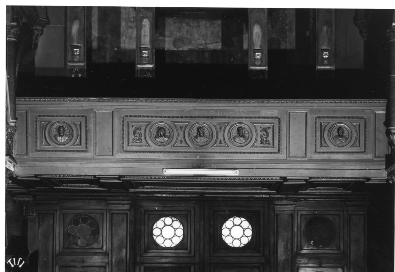 cantoria, opera isolata - bottega lombarda (terzo quarto sec. XIX)