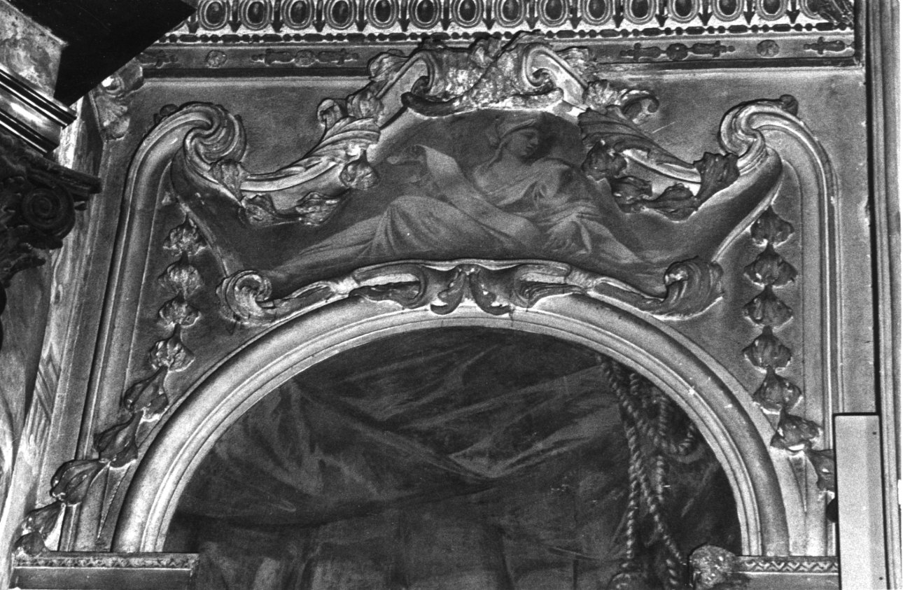 Sibilla (decorazione plastico-pittorica, elemento d'insieme) di Legnani Stefano Maria detto Legnanino (primo quarto sec. XVIII)
