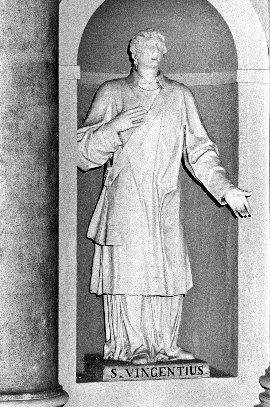 San Vincenzo Ferrer (scultura, opera isolata) di Prinetti (secondo quarto sec. XIX)