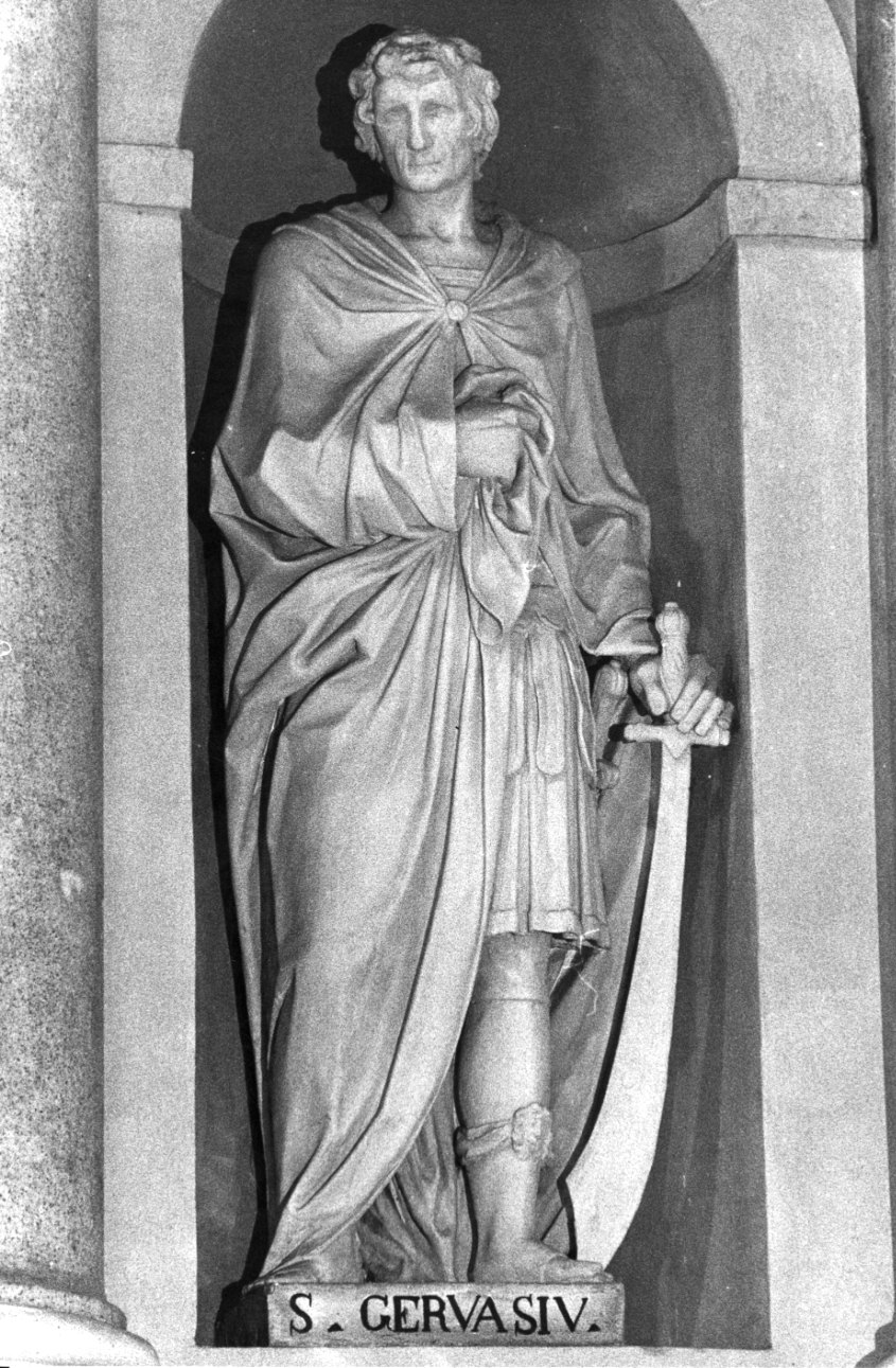 San Gervasio (scultura, opera isolata) di Prinetti (secondo quarto sec. XIX)