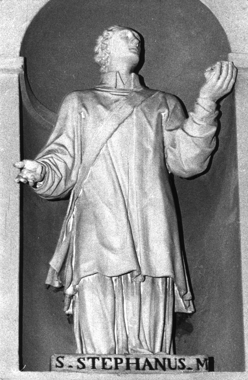 Santo Stefano (scultura, opera isolata) di Prinetti (secondo quarto sec. XIX)