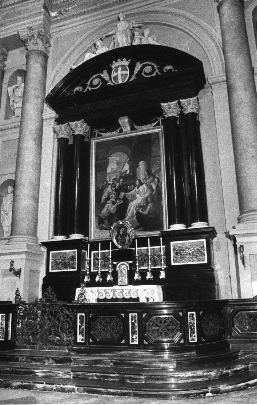 altare, insieme di Argenti Bernardo, Ubicini Bernardo (secondo quarto sec. XIX)