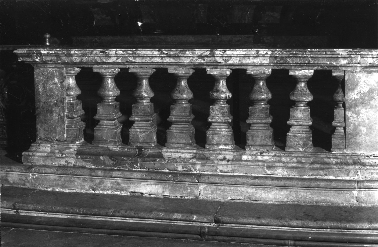 balaustrata, opera isolata - bottega novarese (metà sec. XIX)