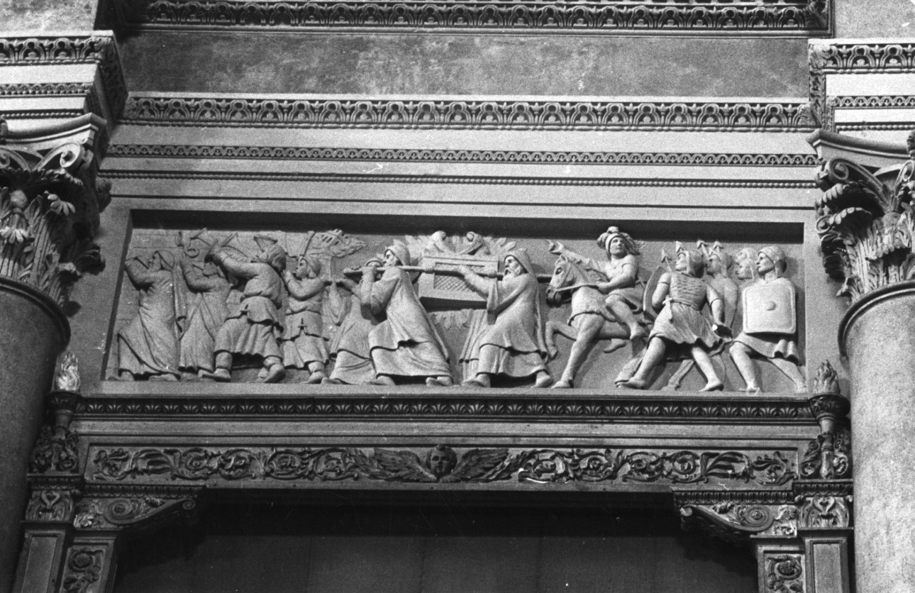 processione (rilievo, opera isolata) di Rosi, Poggi (ultimo quarto sec. XIX)