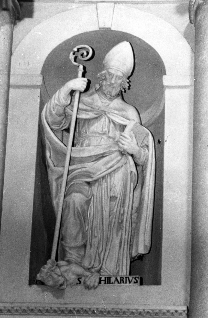 Sant'Ilario (scultura, opera isolata) di Rusca Grazioso (secondo quarto sec. XIX)