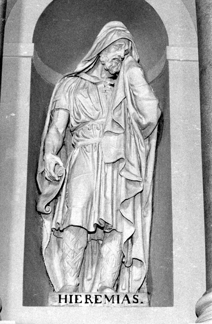 Geremia (scultura, opera isolata) - bottega italiana (sec. XIX)