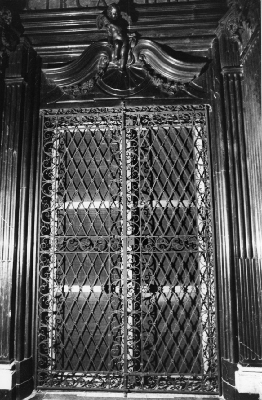 cancello, opera isolata di Mazza Ferraro (inizio sec. XVIII)