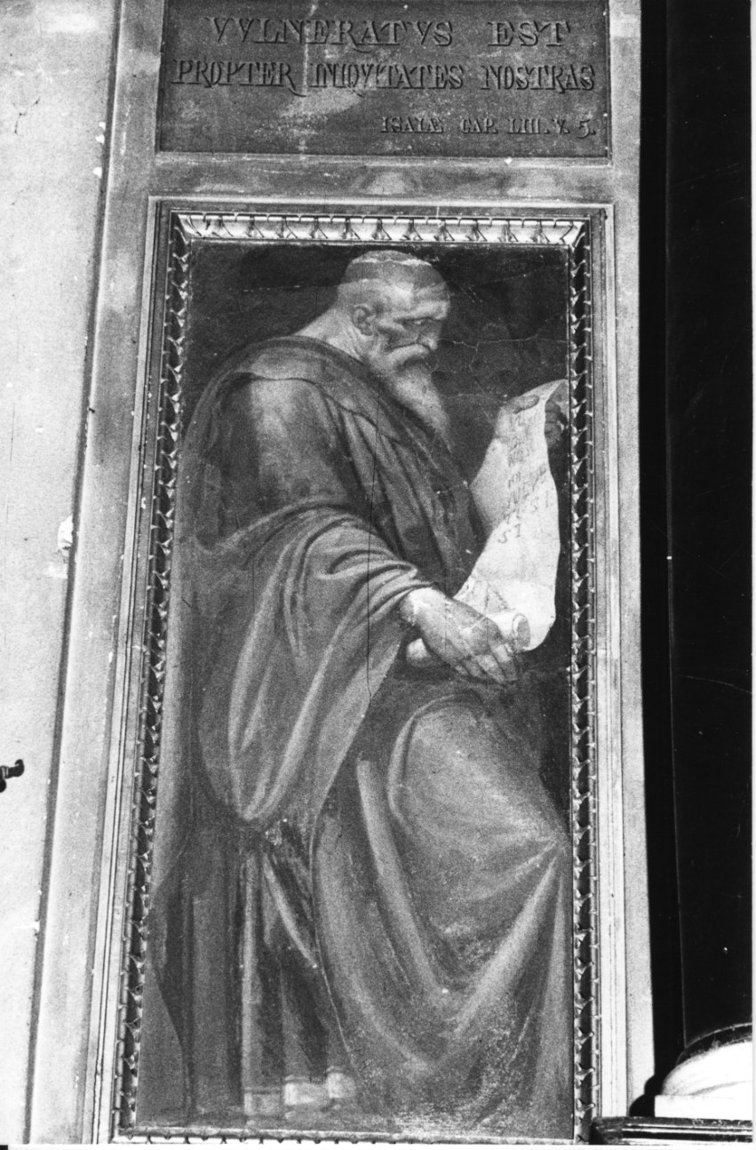 Isaia (dipinto, opera isolata) di Sabatelli Luigi (prima metà sec. XIX)